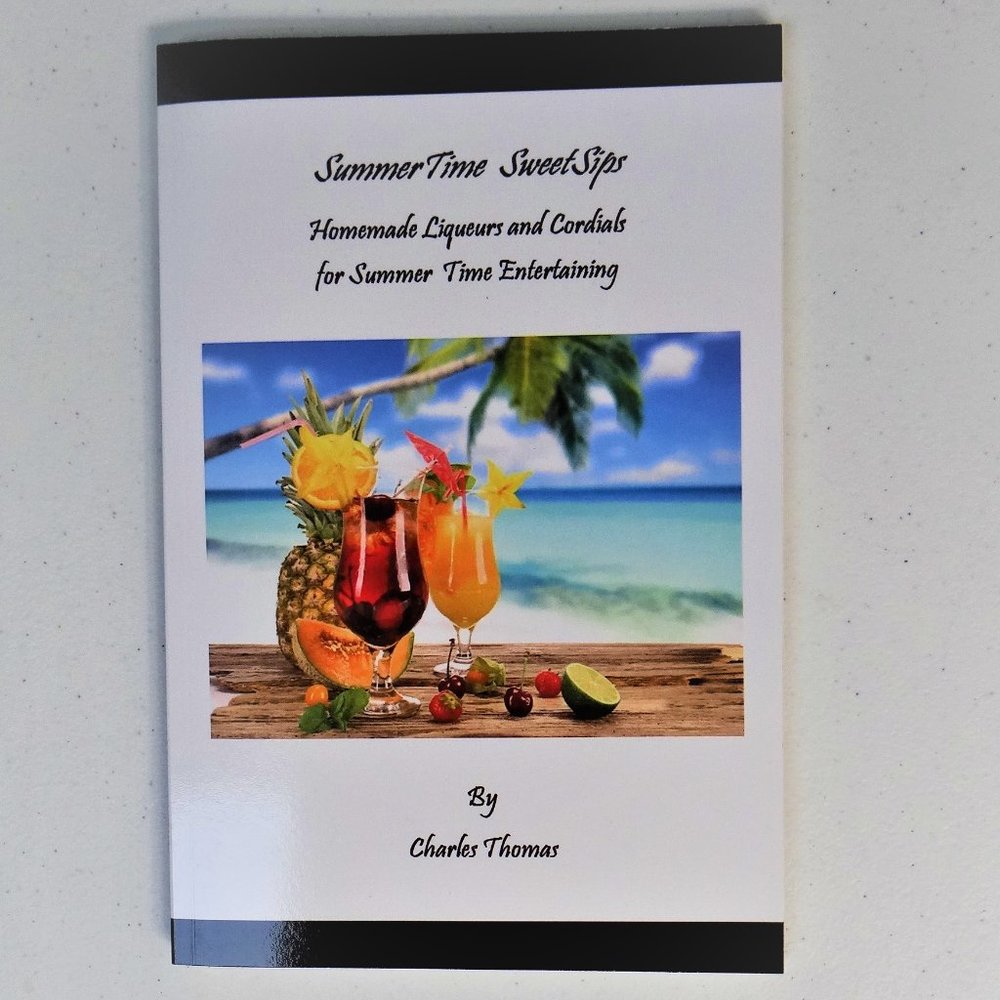 SweetSips Liqueur Making 2 book set signed by auth